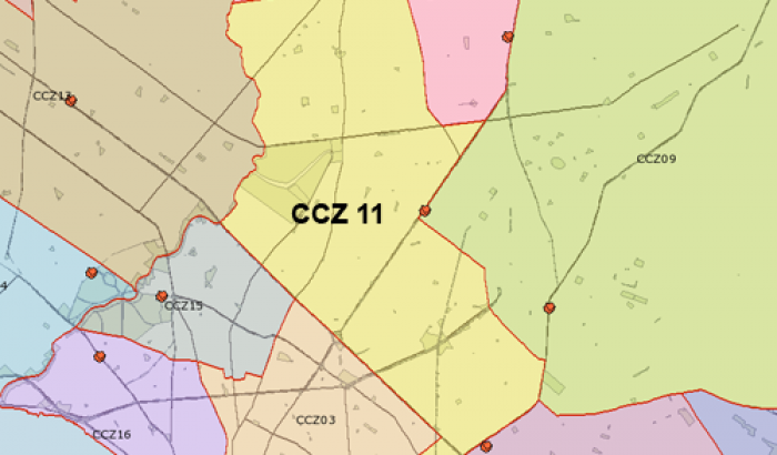 Mapa CCZ 11