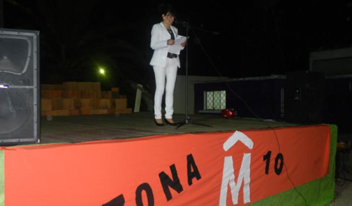 Sonia Machín (presidenta del CV10)