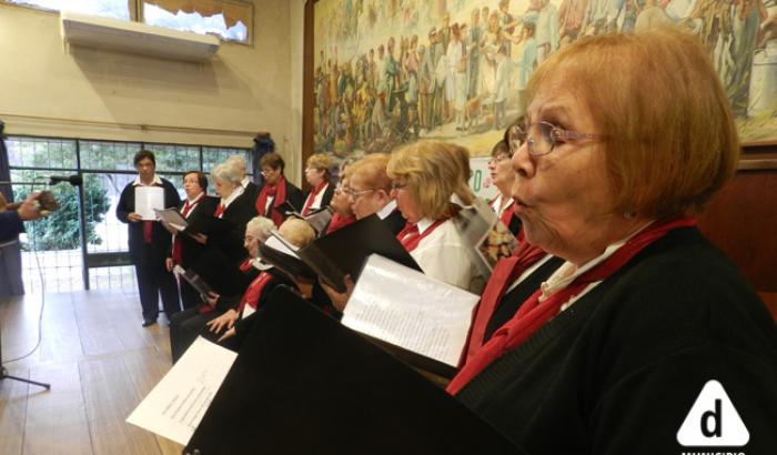 Encuentro de coros en Biblioteca Batlle y Ordóñez