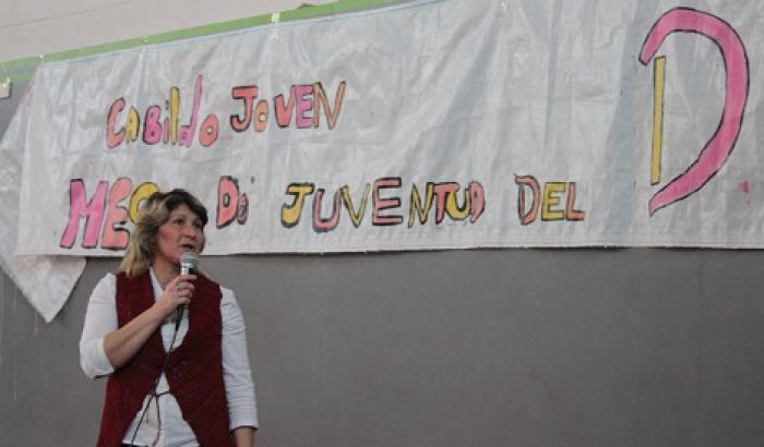 Alcaldesa Sandra Nedov en Cabildo Joven del Municipio d