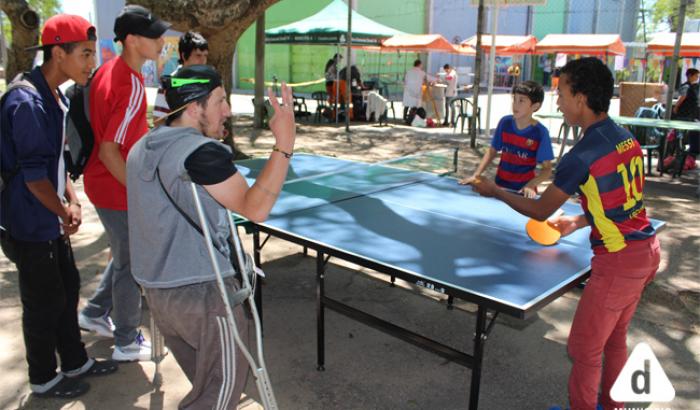 Ping Pong en Encuentro Inclusivo
