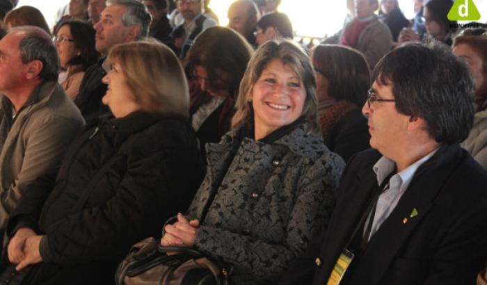Alcaldesa Sandra Nedov y el Concejal Álvaro Pedraja