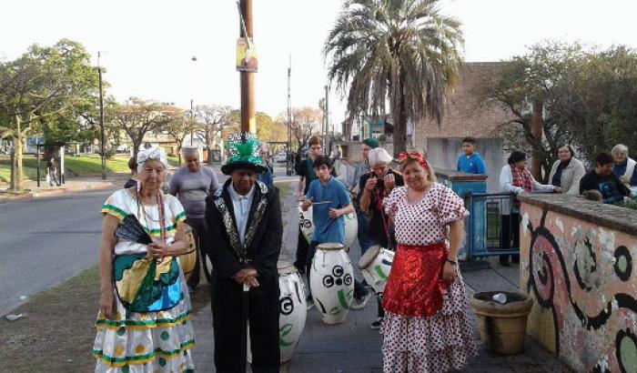 Festejo en Cerrito de la Victoria. Fotos: Centro Cultural Guyunusa